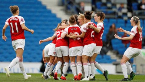 枪手玫瑰七年磨一剑：阿森纳女足重夺英超桂冠，续写红白王朝新篇章