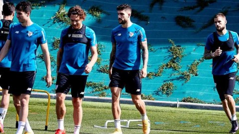 巴斯克雄狮枕戈待旦 毕尔巴鄂竞技赛前备战直击