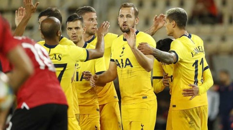 欧联杯经典战：孙兴慜闪耀传射 热刺客场逆转斯肯迪亚