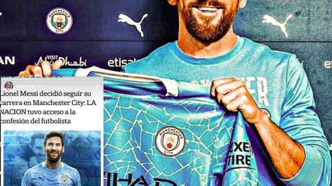 时光倒流：二二年夏天，梅西与曼城的那一场“眉来眼去”