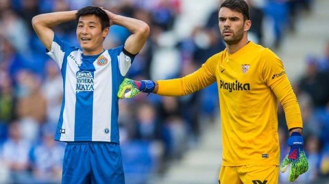 武磊一人独享西媒赞誉 全队低迷他却闪耀皮斯胡安