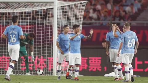 英超亚洲行南京鏖战 曼城大胜西汉姆联