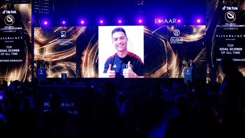 克里斯蒂亚诺·罗纳尔多荣膺环足奖历史第一射手 传奇生涯再树丰碑