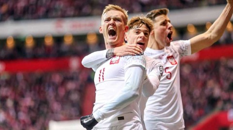 华沙之夜一箭定江山 波兰雄鹰力克阿尔巴尼亚