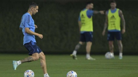 决战前夜的雄鹰——阿根廷队四分之一决赛前训练纪实