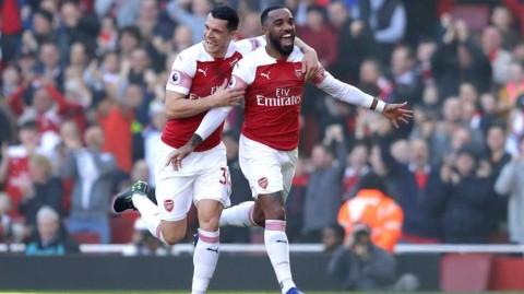 枪手主场完胜圣徒，拉卡泽特与姆希塔良联袂闪耀酋长球场