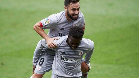 巴斯克雄狮客场蛰伤埃瓦尔 乌奈·洛佩斯双响定乾坤