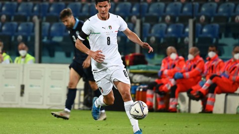 蓝衣军团撒丁岛七弹击溃圣马力诺，欧洲杯前展现恐怖攻击力