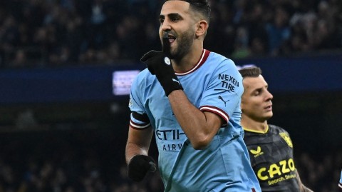 英超激战：曼城主场力克维拉 马赫雷斯闪耀传射建功