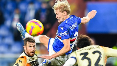 蓝狮闪电战难阻海鸥终场翱翔 意甲保级大战平局收场