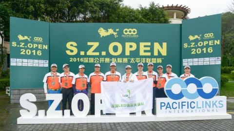 暴雨洗礼下的果岭英姿深圳公开赛展现高尔夫运动真谛