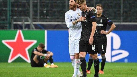 欧冠神剧本：皇马0-2落后补时连扳两球，客场2-2绝平门兴