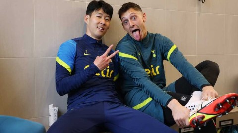 热刺训练场风云：孙兴慜与戈利尼的备战时刻