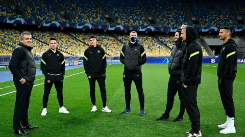 欧冠前夜 基辅冷月下的蓝黑雄心