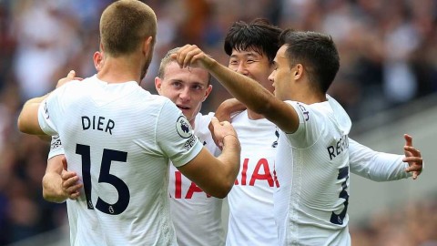 孙兴慜英超二百场里程碑建功，热刺一球小胜沃特福德豪取三连胜登顶