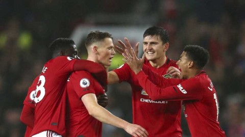 红魔枪手老特拉福德各取一分 麦克托米奈世界波奥巴梅扬救主