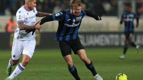 蓝黑军团贝加莫完胜 主场力克桑普多利亚