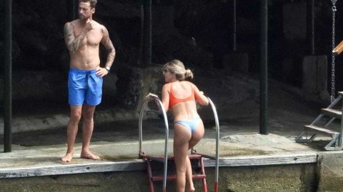 小马哥的蓝色夏日：马尔基西奥退役后与爱妻的甜蜜时光