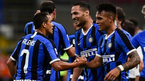 蓝黑风暴下半场狂飙，劳塔罗传射桑切斯妙传，国米3-1逆转都灵强势升至次席