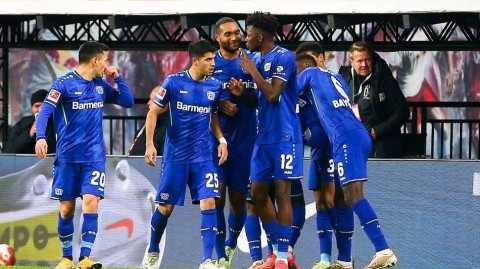 空场之下的红牛竞技场：勒沃库森客场3-1力克RB莱比锡