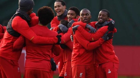 利物浦备战训练欢乐多 渣叔秀脚法演绎绿色激情