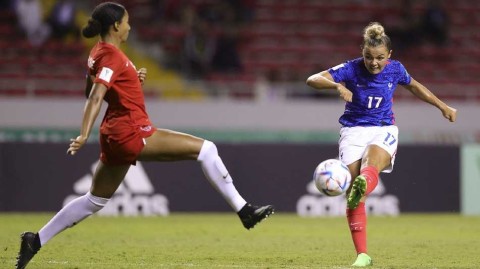 哥斯达黎加绿茵场上的青春对决法国女足小将力克加拿大