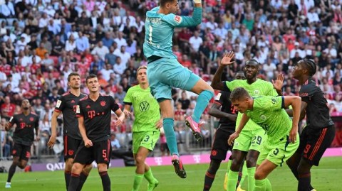 德甲战报：穆夏拉连场闪光穆勒建功，拜仁主场轻取狼堡