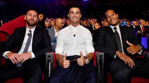 二零一九足坛最佳阵：红军四星耀世，梅罗双骄同辉