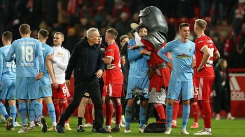 德甲赛场柏林联合与弗赖堡激战成和