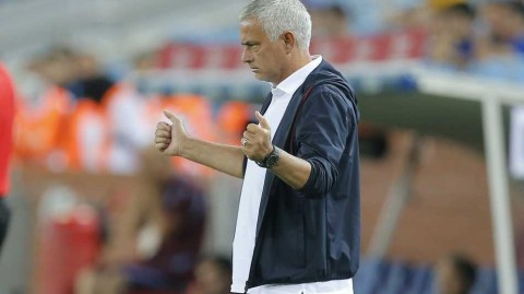 穆里尼奥罗马首秀征服魔鬼客场 欧会杯开门红背后的狂人印记