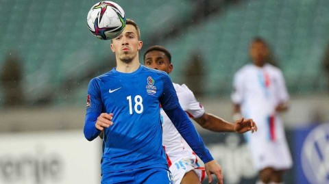 世预赛爆冷门：十人阿塞拜疆主场惨遭卢森堡逆转