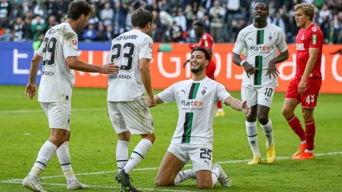 德甲激战门兴主场五球狂胜科隆