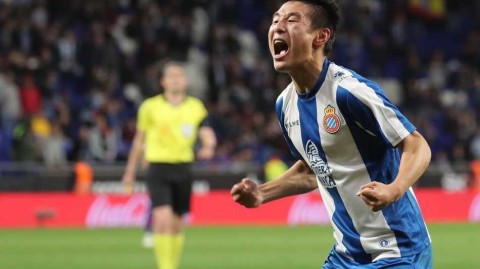 武磊凌空天外飞仙终结五十四天球荒 西班牙人主场憾平塞尔塔