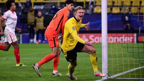 欧冠新王登基：二十弱冠，纪录成尘——哈兰德14场20球神迹全记录