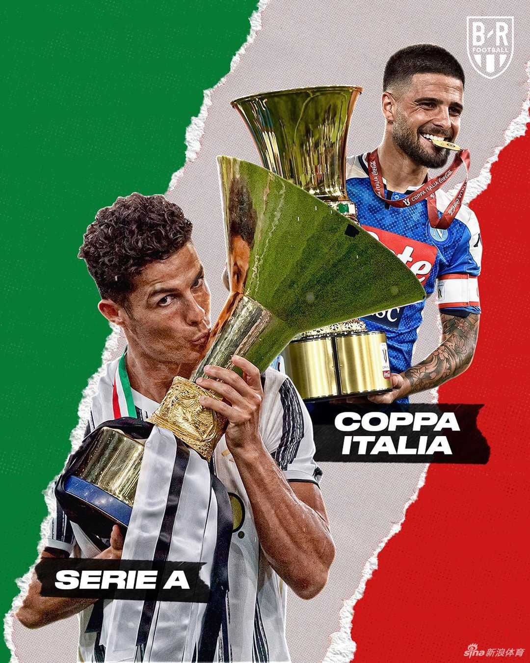 那不勒斯众将高高举起意大利杯冠军奖杯，蓝色的彩带在空中飞舞，映衬着球员们脸上肆意绽放的笑容，这一刻属于圣保罗球场的勇士们。