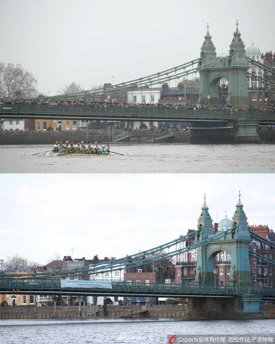 一台静静停放的挖掘机挖斗垂落触地，背景是尚未完工的看台基座与横平竖直的脚手架，孤独地勾勒出未来河畔看台的雏形，却因疫情被迫陷入沉睡。