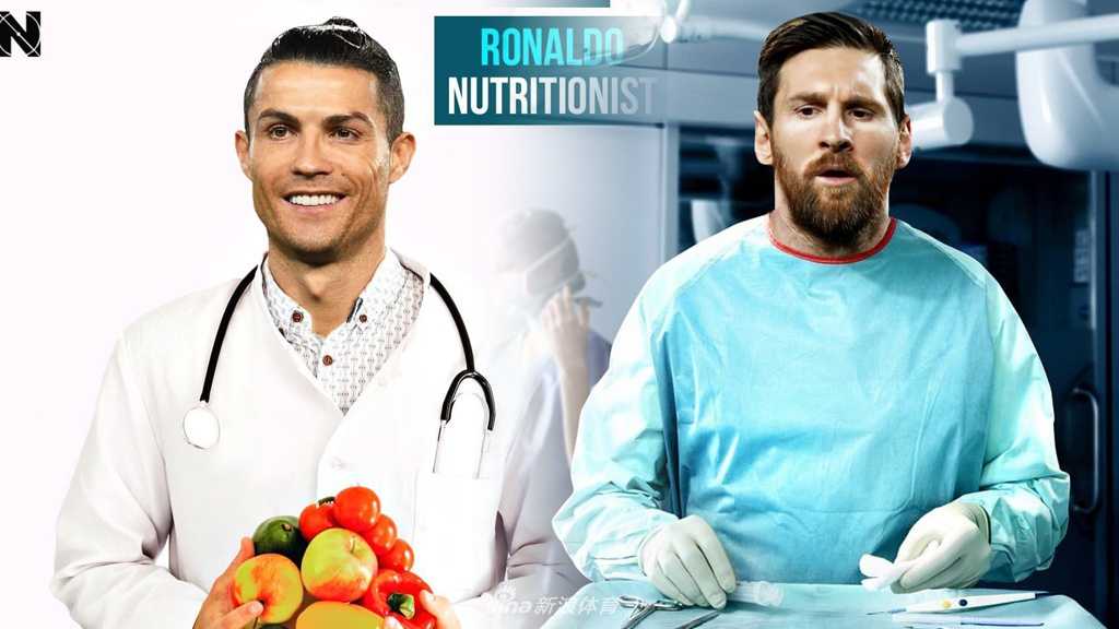葡萄牙巨星C罗端起一本厚重的营养学典籍，目光如炬地审视着食谱，仿佛他面前的不是足球，而是一道道需要精确计算能量与蛋白质的科学公式。